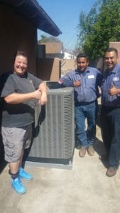 New Air Conditioning Installation Happy Customer