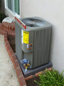 New air conditioning installation in the city of Whittier