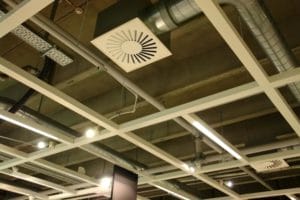 Ceiling with Ductwork and Vents