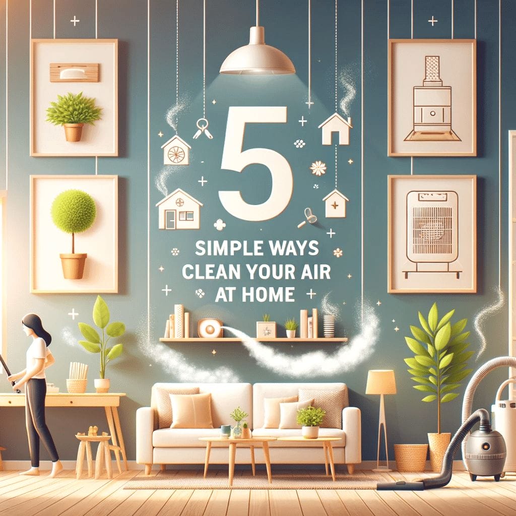 5 Simple Ways to Clean You Air at Home