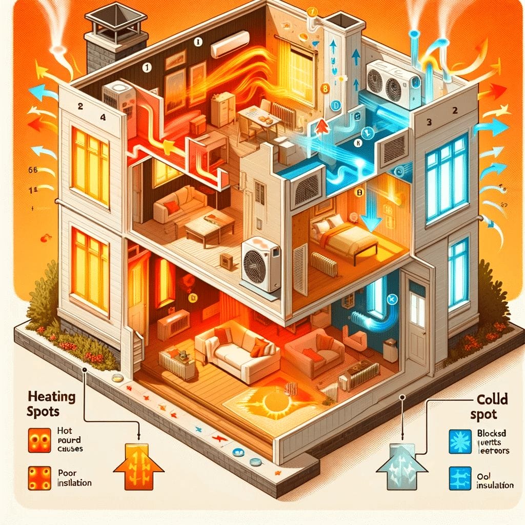 Decoding Thermal Mysteries: Home Hot & Cold Spots Explained - Comfort Time  Heating & Cooling