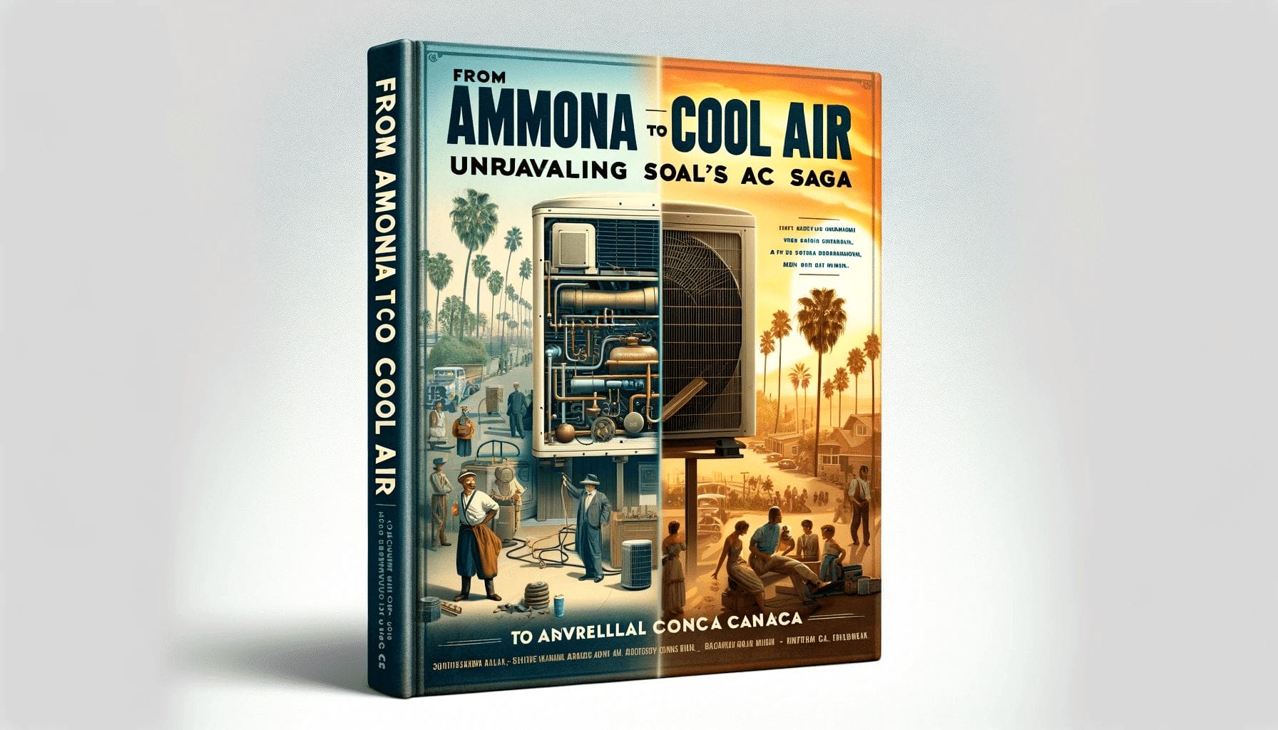 The ammonia-cool air book cover.