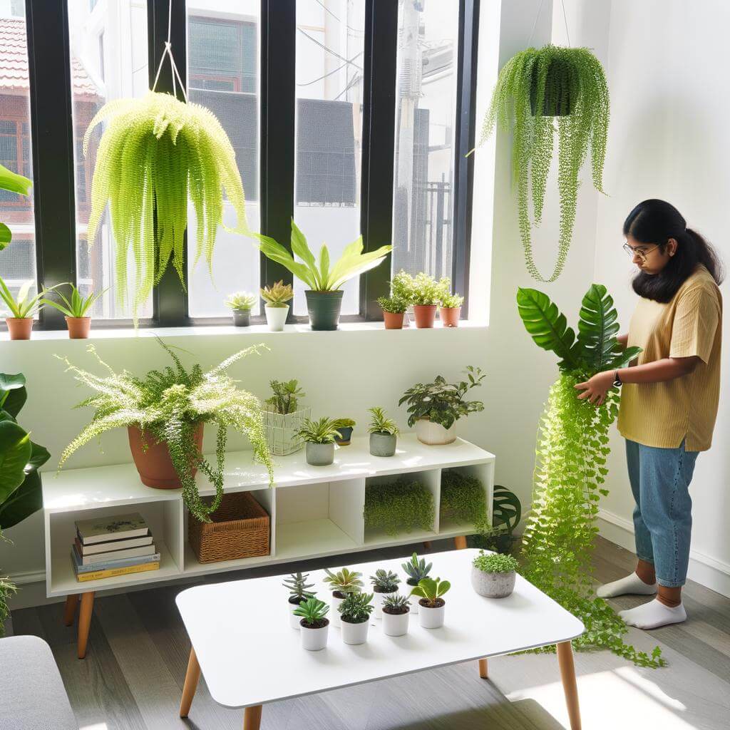 Boosting Air Quality and Indoor Aesthetic: Designing Houseplant Layouts