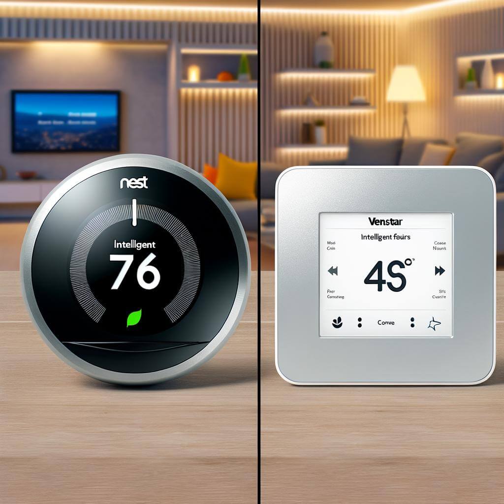 Smart Features Face-off: Nest and Venstar Side by Side