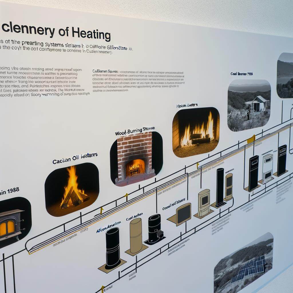 Into the Flames: Evolution of Heating Systems in the Golden State