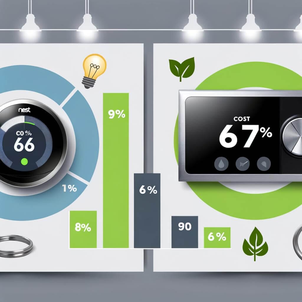 Energy Efficiency Breakdown: Comparing Nest and Venstar