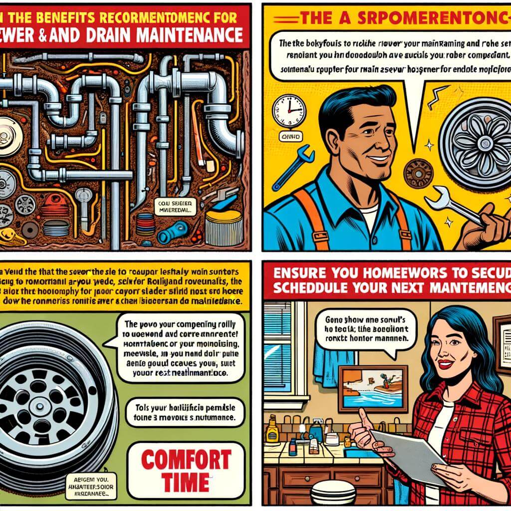 Benefits and Recommendations for Regular Sewer and Drain Maintenance with Comfort Time