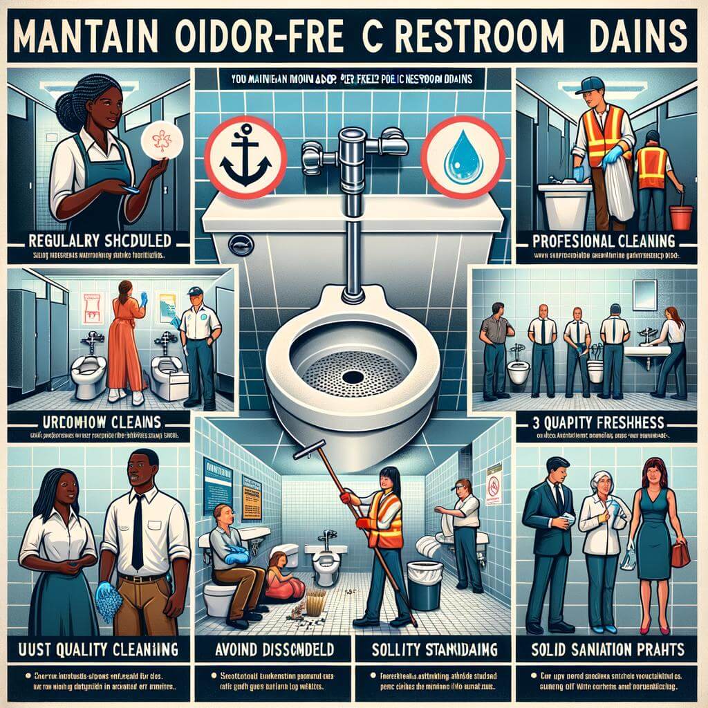 Preventive Measures to Sustain Odor-Free Public Restroom Drains
