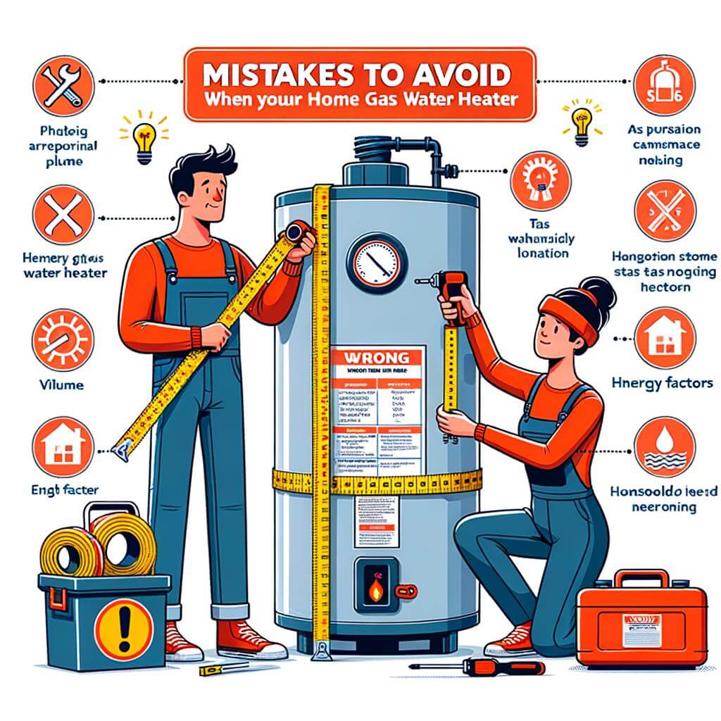 Mistakes to Avoid When Sizing Your Home Gas Water Heater