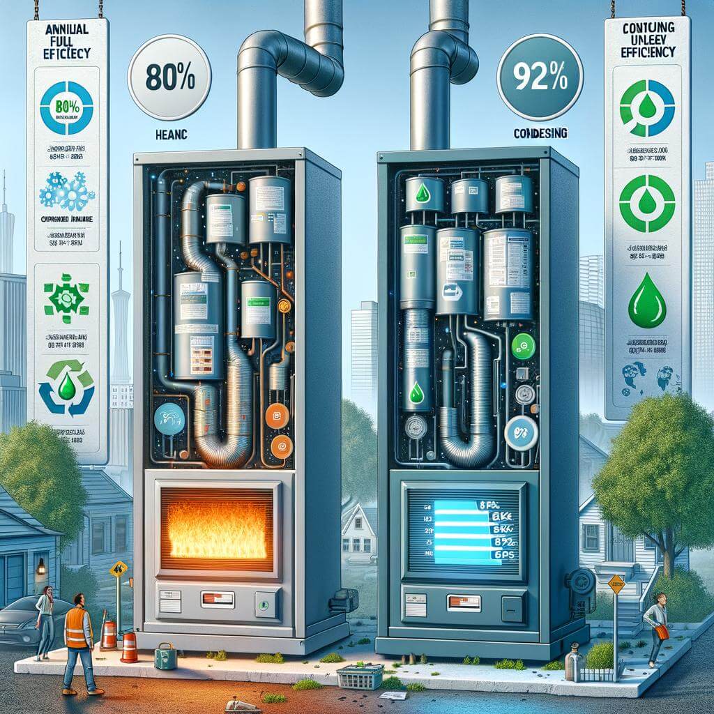 The Environmental Impact of 80% AFUE and 92% Condensing Furnaces
