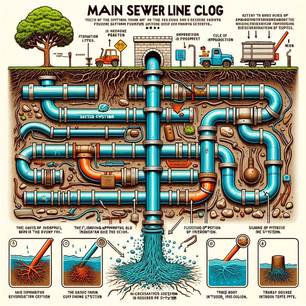 Understanding Main Sewer Line Clogs: What are they and How do they‍ Occur?