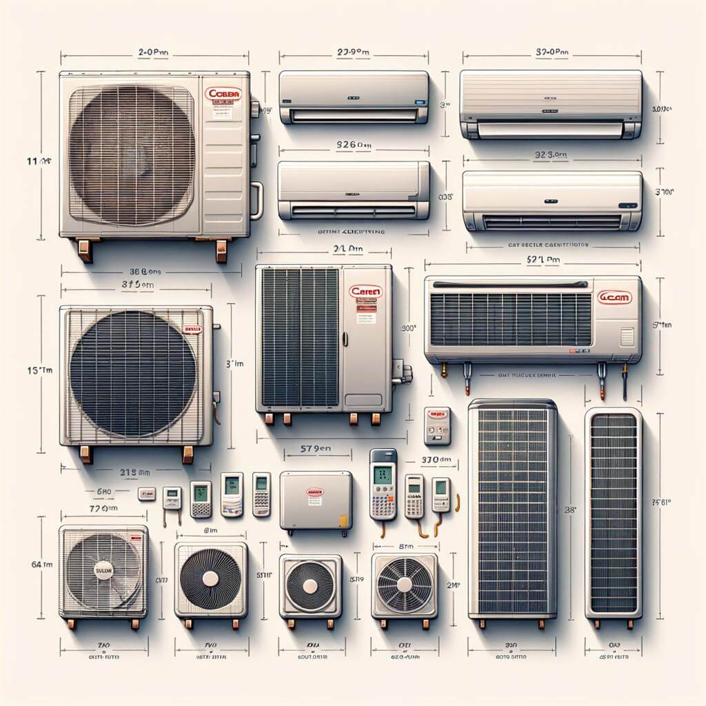 Different Types​ of Central Air Conditioning Units and Their Sizes