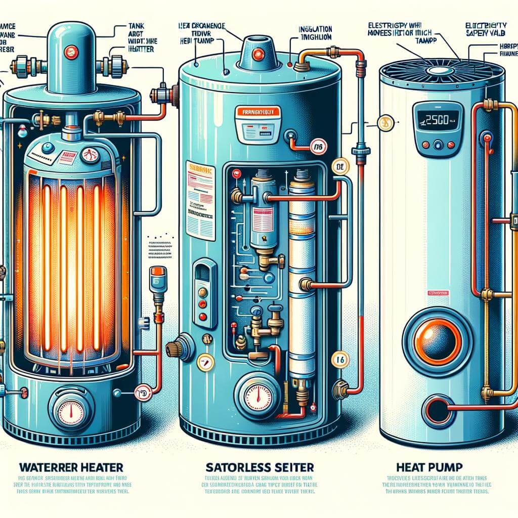 Types of‌ Water Heaters:​ An Expert Breakdown