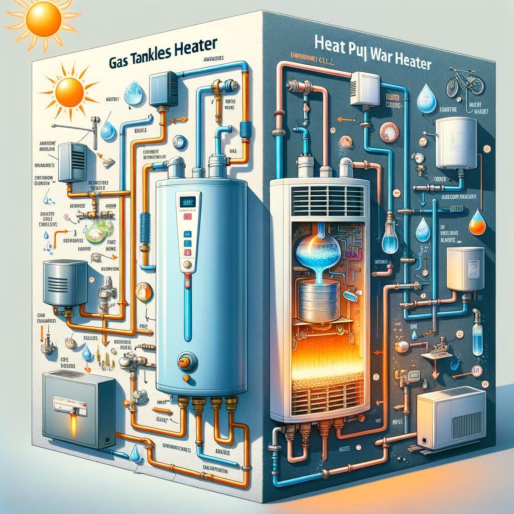 The Basics:⁣ How ⁢Do ⁤Gas Tankless and Heat Pump Water Heaters Work?