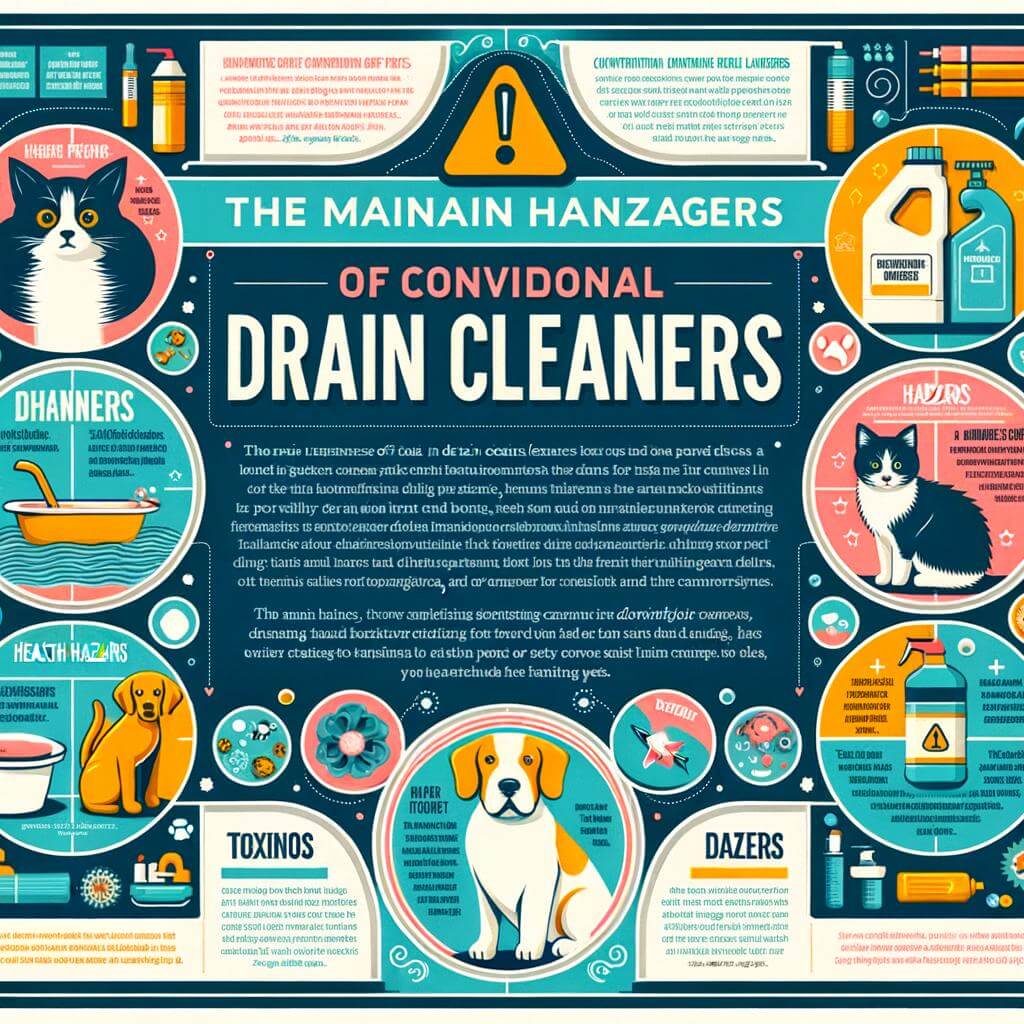 The Main Hazards of ⁤Conventional Drain Cleaners for‍ Pets