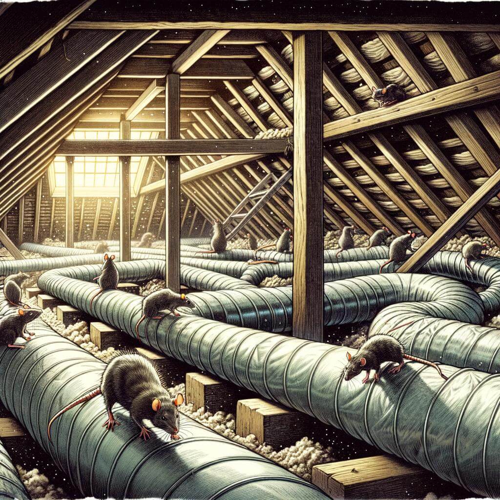 Why Your Attic Ductwork is a Prime Target for Rats
