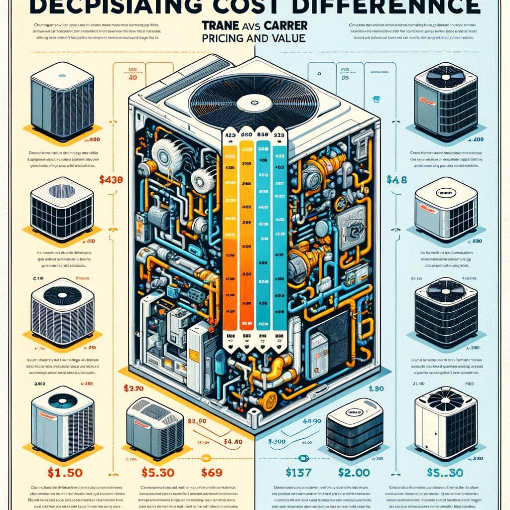 Deciphering ⁣Cost Differences: Trane and‌ Carrier⁢ Pricing and‌ Value