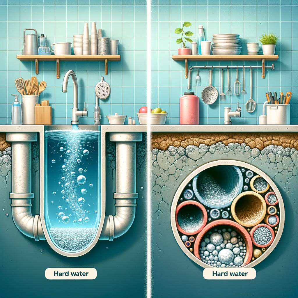 Understanding Hard‌ Water and Its ‍Impact on Household‍ Drains