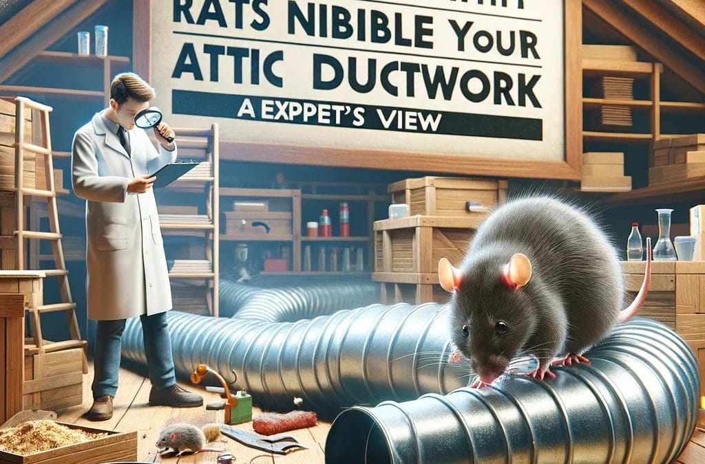 Understanding Why Rats Nibble Your Attic Ductwork: An Expert’s View