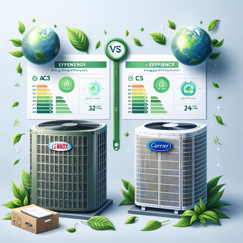 A two air conditioners with green leaves around them.