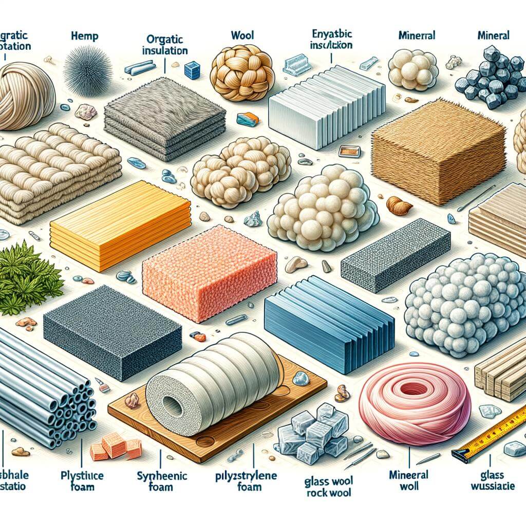 Exploring⁤ the Various Types of Insulation ‍Material