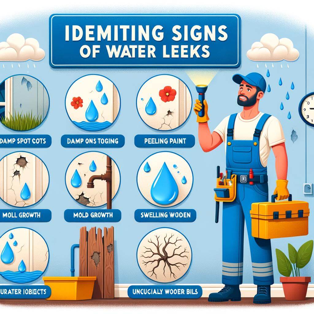 Identifying‍ Common Signs of Water Leaks