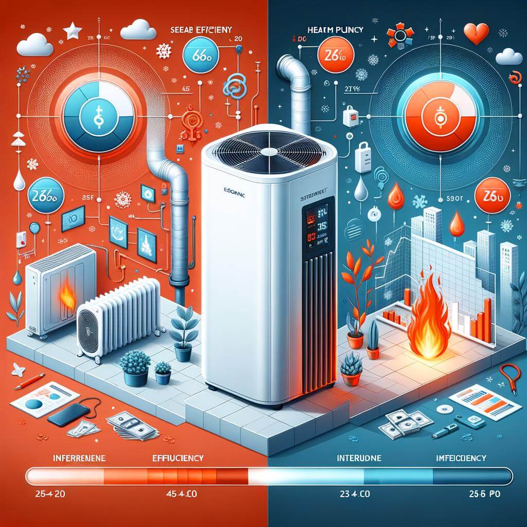 Saving⁤ Energy and⁤ Money: Efficiency⁢ Comparison of Heat​ Pumps and Standard Systems