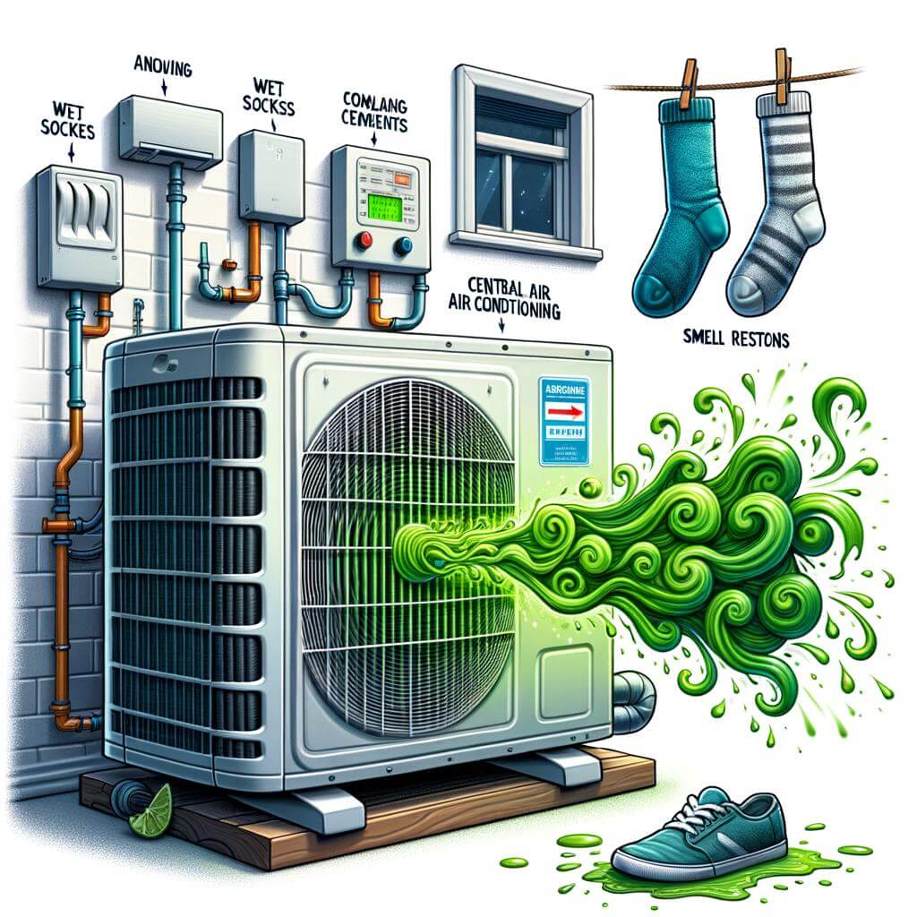 Why Your Central AC Emitting a 'Wet Socks' Odor The Experts Explain