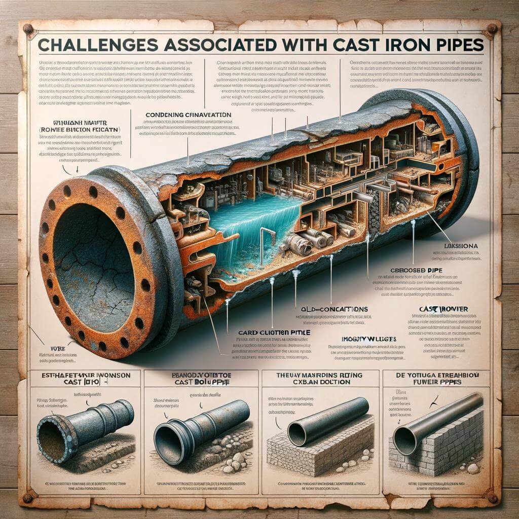 The Pitfalls ​of Cast‌ Iron Pipes: A Detailed Insight
