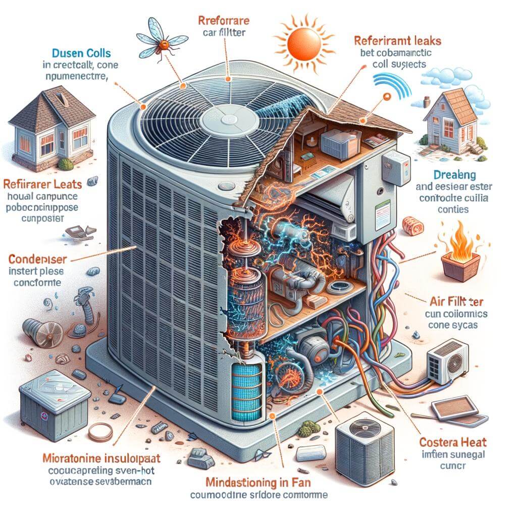 Identifying Common Causes ⁢of Inefficient AC Cooling