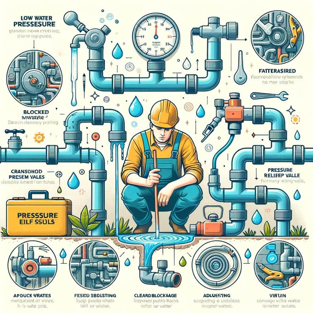 How to Troubleshoot ‍and Diagnose Low Water Pressure Issues
