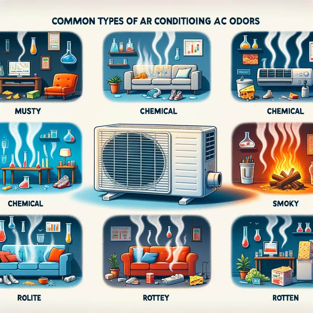 Investigating Common Types of A/C Odors: What's That⁢ Smell?