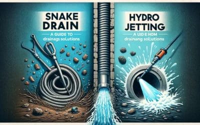 Snake Drain vs. Hydro Jetting: A Guide to Home Drainage Solutions