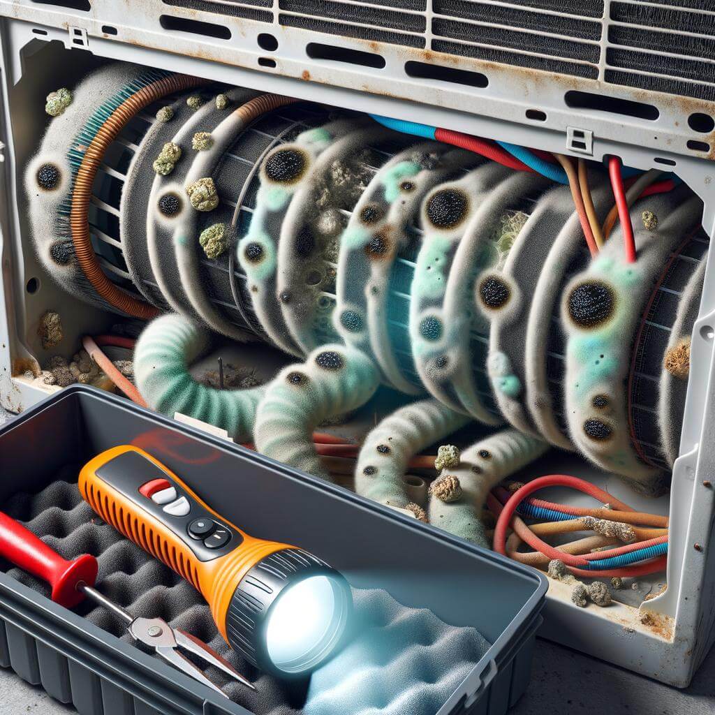 Identifying the Signs of Mold in Air Conditioner Coils