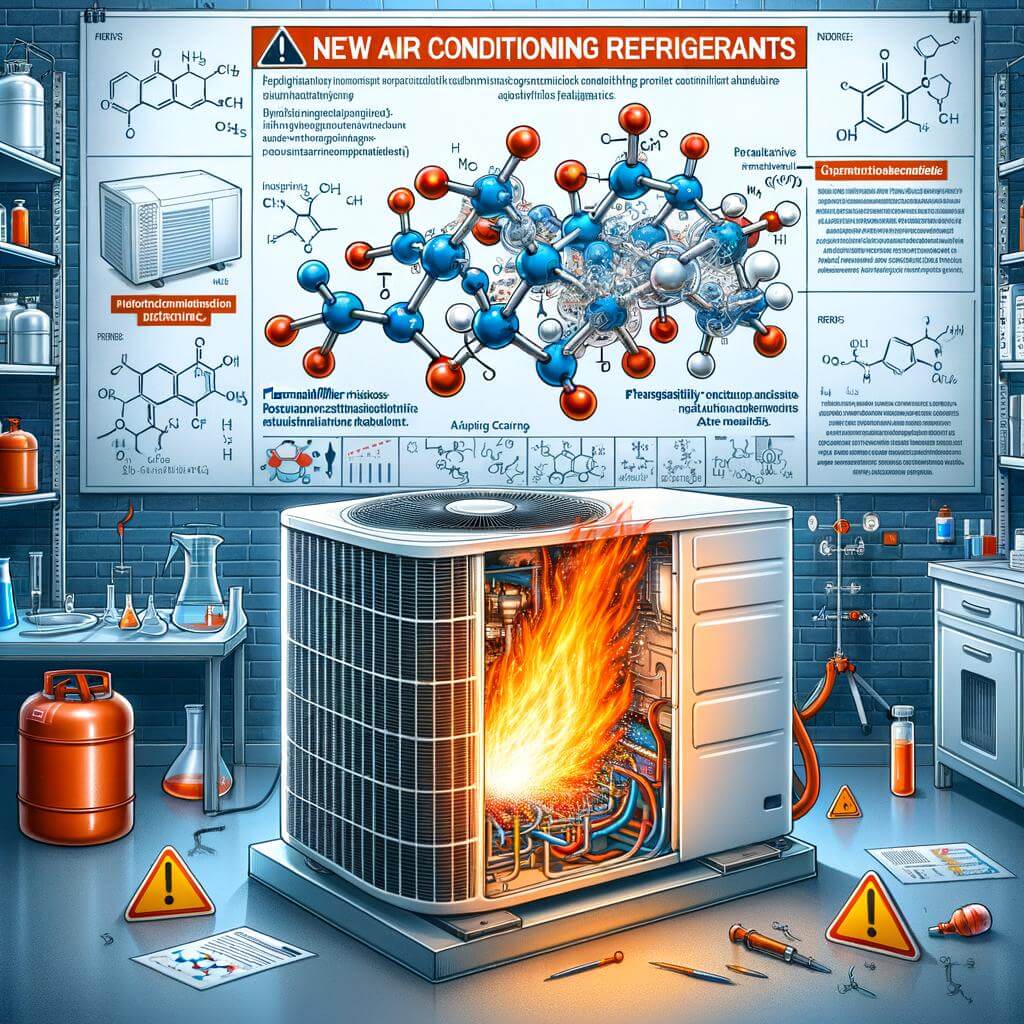 Evaluating Flammability Risks in New AC Refrigerants: An ​In-depth Look