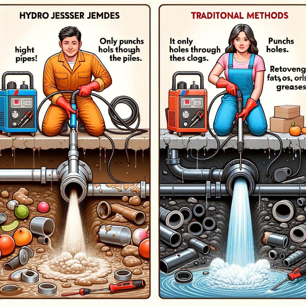 Comparison: Hydro Jetting Vs⁤ Traditional Methods for Drain Cleaning