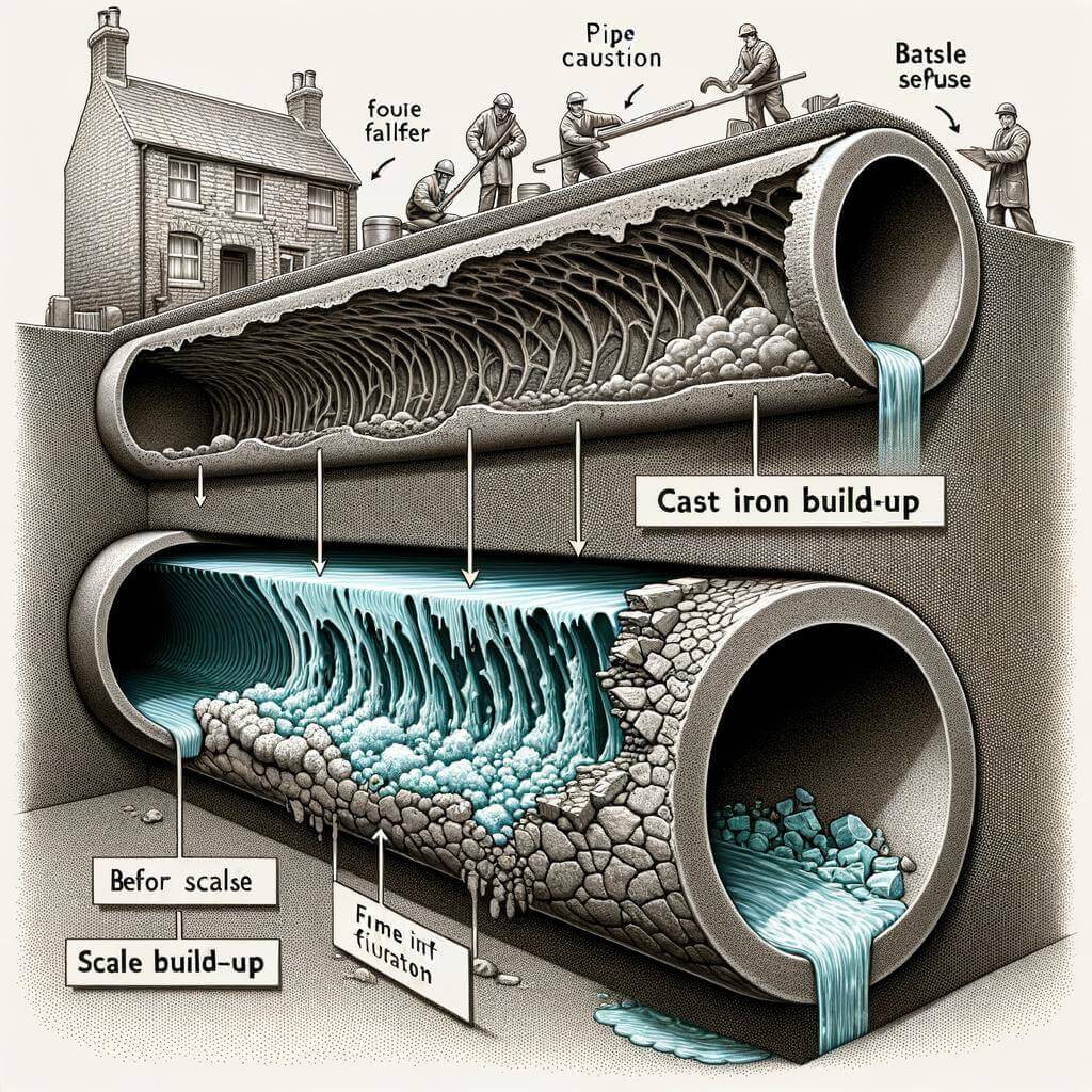Understanding the⁣ Impact ⁤of Scale Build-up on Cast Iron ⁤Drains