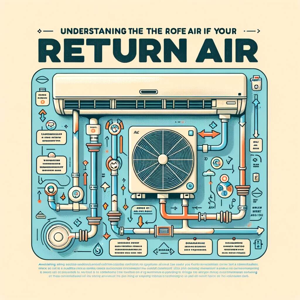 make me a blog image for: Understanding the Role of Return Air in Your AC System