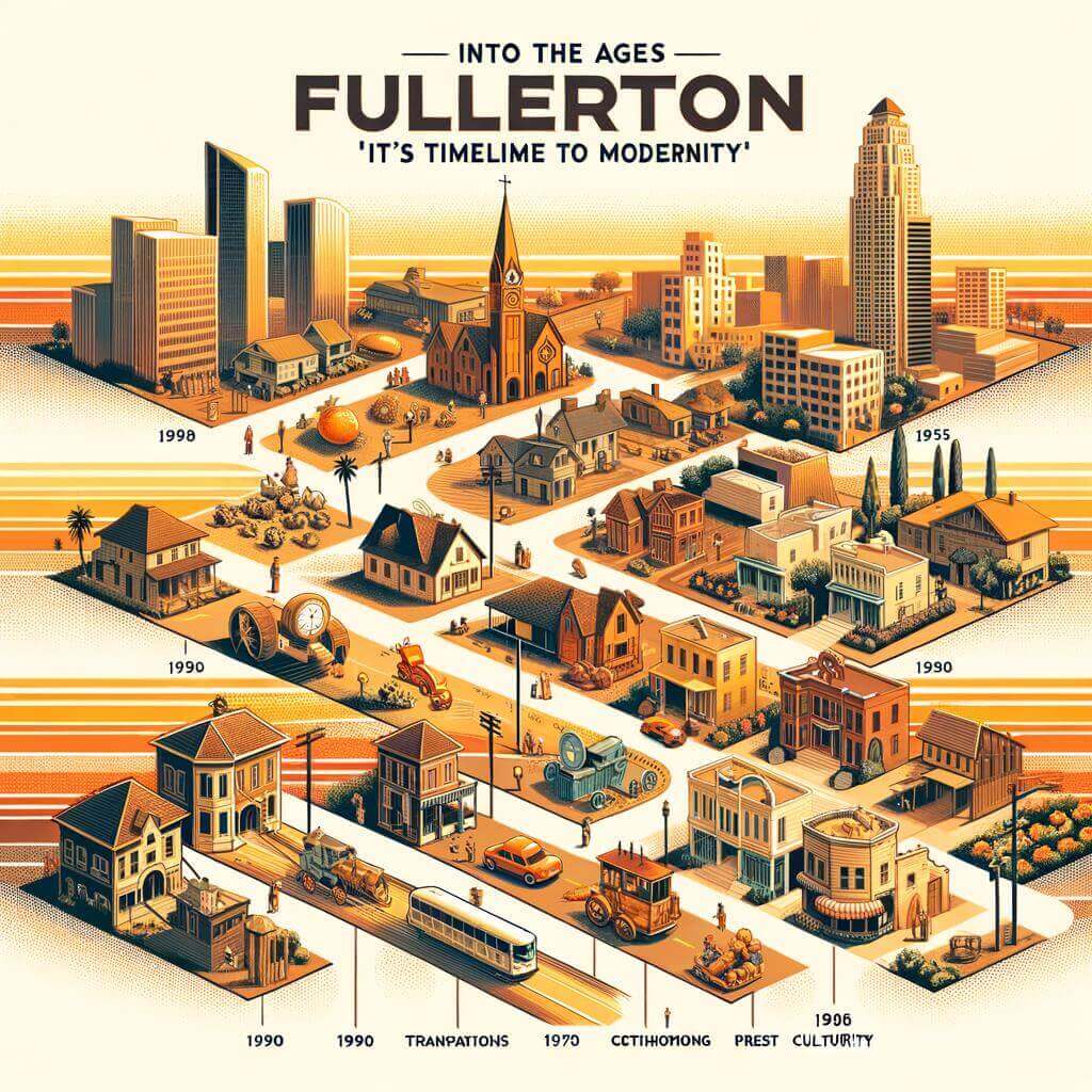 Into the ⁢Ages: ‌Fullerton's Timeline to Modernity